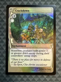 MTG Crackdown #146 Foil Future Sight Rare Mystery Booster 2 (MB2) - Image 2