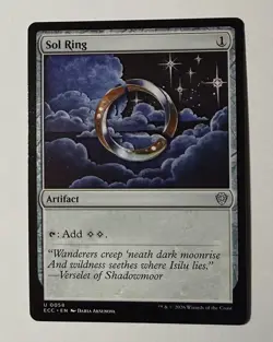 Sol Ring (0058) NM Commander: Lorwyn Eclipsed 58 MTG Regular Uncommon - Image 1