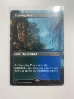 Wizards Breeding Pool Borderless Ravnica Remastered Land 293 - Image 1