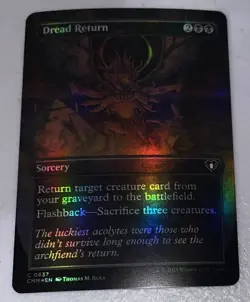 Dread Return (Borderless) Commander Masters Foil - Image 1