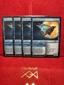 4x Brazen Borrower (NM) [SLD] Magic the Gathering MTG Secret Lair - Image 1