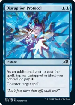 Disruption Protocol - Near Mint MTG Kamigawa: Neon Dynasty - Image 1