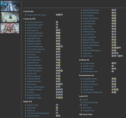 Hylda of the Icy Crown MTG EDH Commander Deck! Azorius Tap! - Image 2