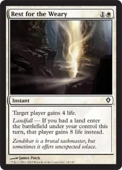 Rest for the Weary - Light Play MTG Worldwake - Image 1