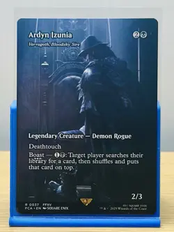 MTG Ardyn Izunia Borderless - FCA (Final Fantasy) - 0037 Rare Non Foil showcase - Image 1