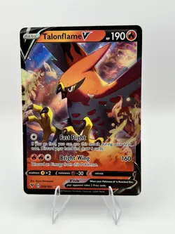 Talonflame V 029/185 Ultra Rare Vivid Voltage Pokemon TCG Pack Fresh - Near Mint - Image 1