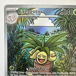 Pokemon Exeggutor 135/132 Me01: Mega Evolution Illustration Rare Holo EN 140 HP - Image 3
