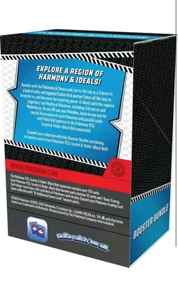 Pokemon TCG Scarlet & Violet 10.5 Black Bolt Booster Bundle Set - Image 2
