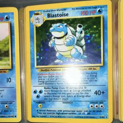 Pokemon TCG Base Set Blastoise Holo 2/102 Wizards of the Coast 1999 - Image 1