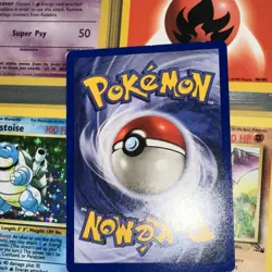 Pokemon TCG Base Set Blastoise Holo 2/102 Wizards of the Coast 1999 - Image 3