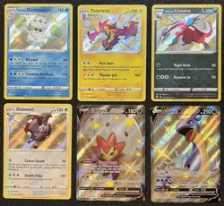 Pokemon TCG Shining Fates Set Lot of 6 Shiny Vault Holo Rare Baby Shiny/V Promo - Image 1