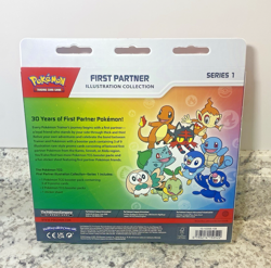 Pokemon First Partner Illustration Collection Sealed Box with 2 Booster Packs - Image 2