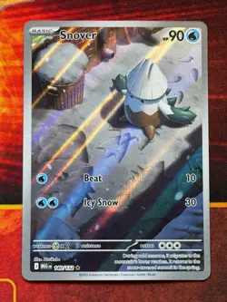 Snover 140/132 Illustration Rare - Pokemon ME01: Mega Evolution - NM - Image 1