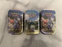 LOT OF 3 SEALED ✅ Pokemon TCG Ascended Heroes MINI TINS Brand New - Image 2