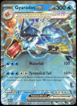 Gyarados ex 045/198 SV01: Scarlet & Violet Base Set Double Rare NM Pokemon TCG - Image 1