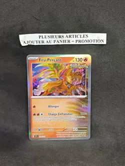 (U1) Carte Pokemon FEU-PERCANT 038/191 HOLO EV08 Etincelles Deferlantes SSP NEUF - Image 1
