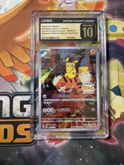 Detective Pikachu Pokemon 2023 Scarlet Violet Promo 050 CGC Pristine 10 - Image 1