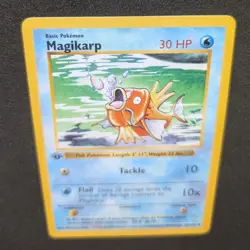 Magikarp 35/102 1st Edition Shadowless Pokemon 1999 Base Set WOTC Vintage NM - Image 3
