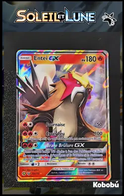 Carte Pokemon Entei GX 10a/73 FR Promo Soleil Et Lune - Image 1