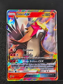 Carte Pokemon Entei GX 10a/73 FR Promo Soleil Et Lune - Image 2