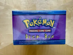 1999 Pokemon Ultra Pro Deck Box Display Factory Sealed Pikachu & MewTwo - Image 5