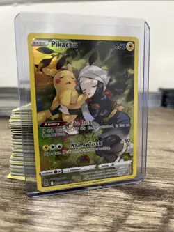 Pokemon Pikachu TCG TG05/TG30 Holo Ultra Rare Trainer Gallery Lost Origin - Image 1