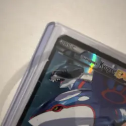 2015 Pokemon Double Crisis Team Aqua's Kyogre EX 6/34 Full Art - Image 2