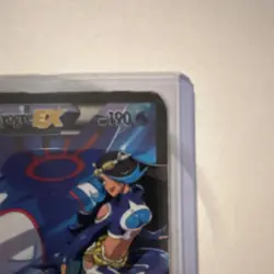 2015 Pokemon Double Crisis Team Aqua's Kyogre EX 6/34 Full Art - Image 3