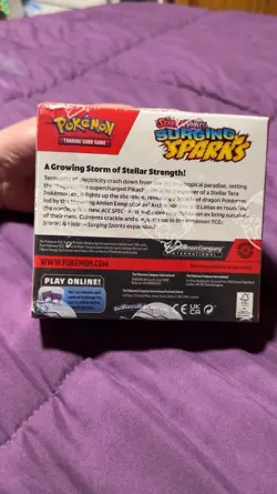 Pokemon TCG: Scarlet & Violet Surging Sparks Booster Box (NEW/SEALED) - Image 2