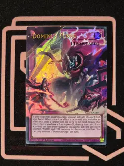 RA05-EN150 Dominus Purge Extended Art Ultra Rare 1st Edition YuGiOh - Image 1