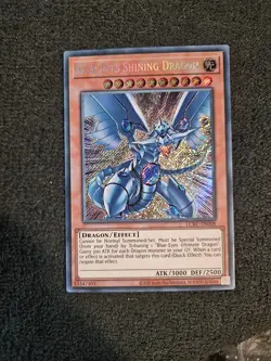 Yu-Gi-Oh! Blue-Eyes Shining Dragon / LCKC-EN008 UNLIMITED NM - Image 1