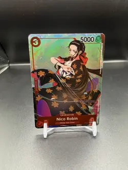 • Nico Robin • ST01-008 Gift Collection 2023 Promo Holo Foil One Piece TCG NM - Image 1