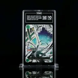 One Piece Demon Aura Nine Sword Style Asura Alternate Art TAG 10 OP12-037 - Image 1