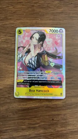 One Piece: The Best Vol.2 Boa Hancock PRB02-017 SR English Edition NM-Mint - Image 1