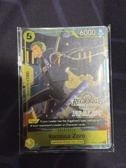 One Piece Store Championship Sealed Finalist Pack (Pudding, Zoro, Hack, Mihawk) - Image 1