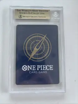 2022-23 One Piece Promos #P001 Monkey D. Luffy Store Championship BGS 9.5/PSA 10 - Image 3