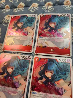 Ain OP07-002 Rare x4 Set Years in the Future - One Piece - Image 2