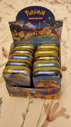 Pokemon TCG Crown Zenith Mini Tin Display Box Opened No Cards Included - Image 4