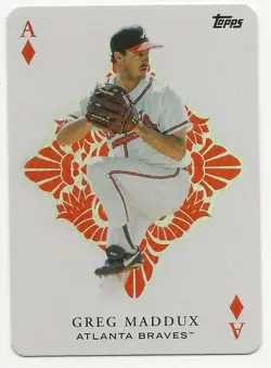 2023 Topps Series 1 GREG MADDUX All Aces #AA-3 Diamonds | Braves | Set-Break - Image 1