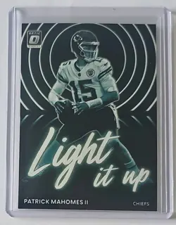 Panini 2022 Donruss Optic Light It Up Patrick Mahomes II #LU-2 Chiefs NFL - Image 4