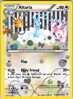 Altaria RC24/RC32 Generations: Radiant Collection Pokemon NM Holo - Image 1
