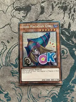 Yugioh TCG Dark Magician Girl Starlight Rare RA05-EN084 - Image 1