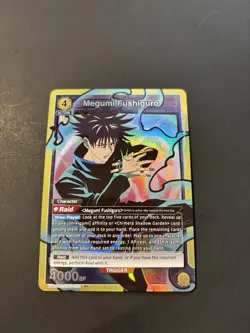 Union Arena Jujutsu Kaisen English - Megumi Fushiguro SR JJk-1-022 - Image 1