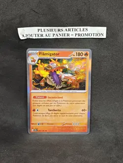 (U1) Carte Pokemon FLAMIGATOR 031/191 HOLO EV08 Etincelles Deferlantes SSP NEUF - Image 1