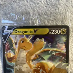 Pokemon GO Dragonite V & VSTAR SWSH236 Full-Art Holo Promo Cards NM/M (sealed) - Image 3