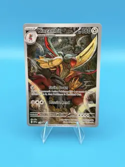 Pokemon Kingambit 130 Sv: Scarlet & Violet Promo Cards Holo - Image 1