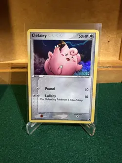 Clefairy Pokemon Card Reverse Holo 53/115 Ex Unseen Forces Stamped Vintage - Image 1