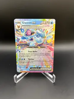 Glaceon ex - (Prismatic Evolutions Stamp) Holo Promo Miscellaneous Cards & Produ - Image 1