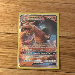 Pokemon Charizard GX SM195 Black Star Promo Holo Card English - Image 4