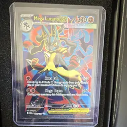 Nintendo Pokemon TCG Mixed Card Lot MEGA Mega Lucario Inteleon Holo English Car… - Image 2
